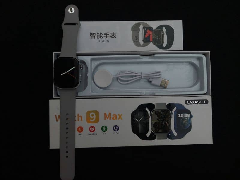 Watch 9 thunder max series 9 smart watch in premium quality new stock 11