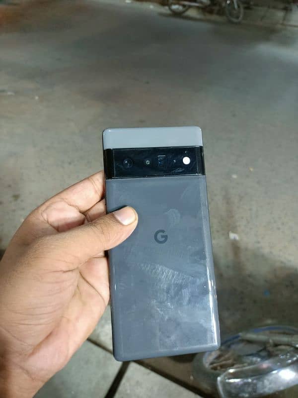 google pixel 6pro non PTA 12/128 miner dout all Ok finger print 1