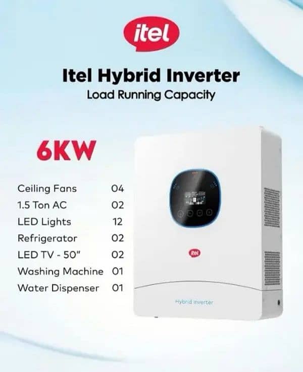 Itel 4kw-6kw Avaliable in Attractive Price 0