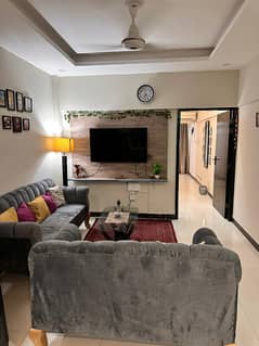 One bedroom furnished apartment available for rent In Capital Residencia