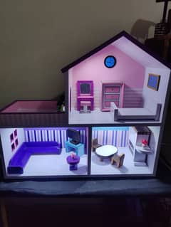 Doll house wooden