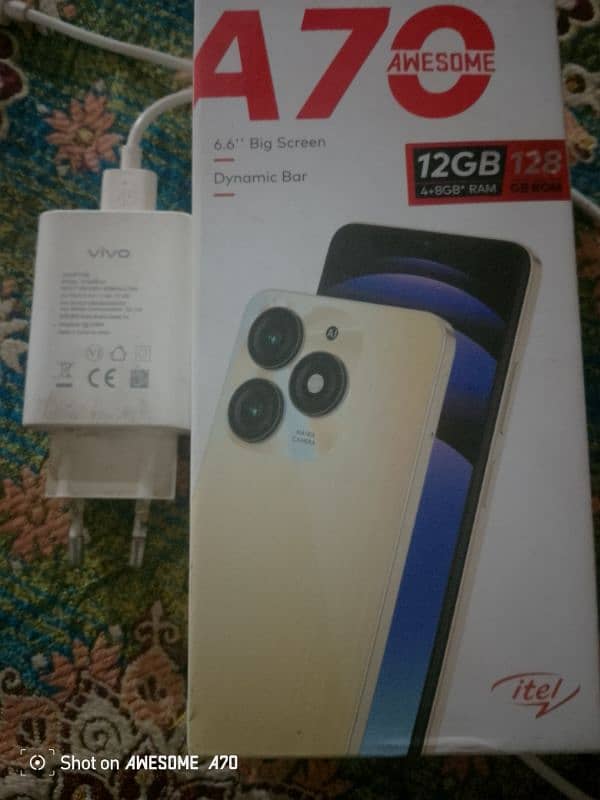 iTel a70 4gb ,128gb exchange possible 0