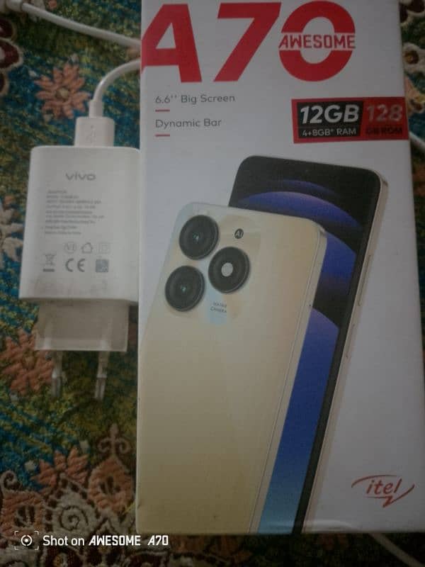 iTel a70 4gb ,128gb exchange possible 2