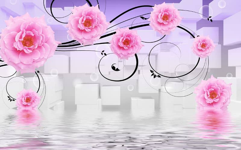 wall paper new design avilable. 9