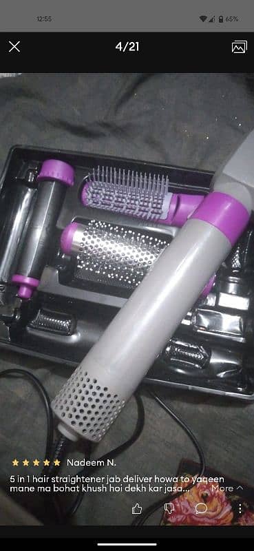 5 in One hair dryer 4