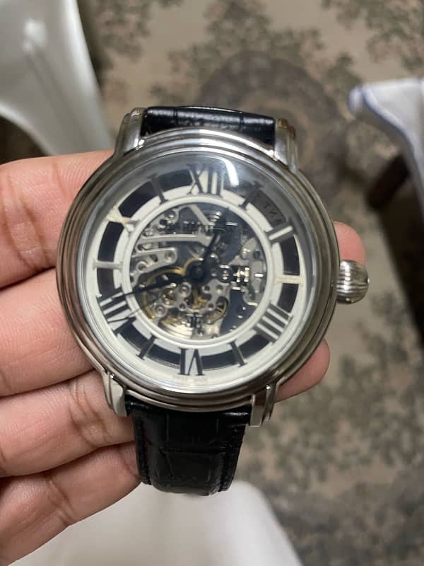 “Brand New Earnshaw Automatic Skeleton Watch for Sale” 0