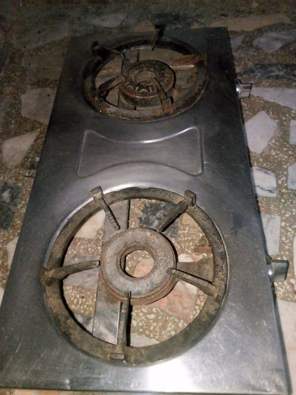 good condition gas stove automatic 0