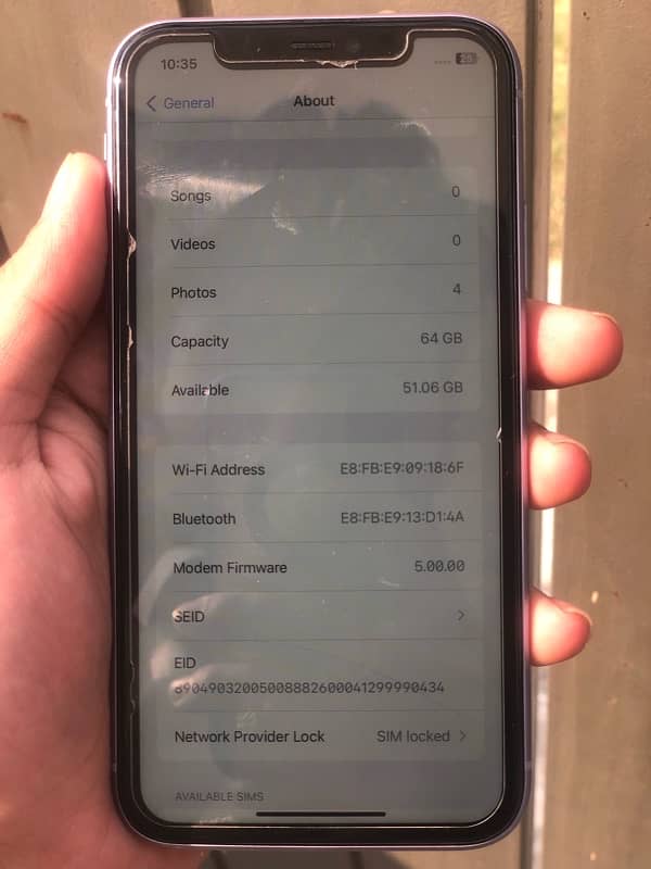 iPhone 11   64Gb  98battery Jv non pta 4