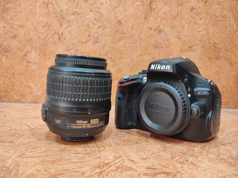 DSLR Camera Nikon D5100 with Lens 18-55mm 4