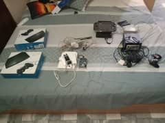 retro Nintendo Wii u, Nintendo GameCube, Nintendo Wii and 2 PS2s