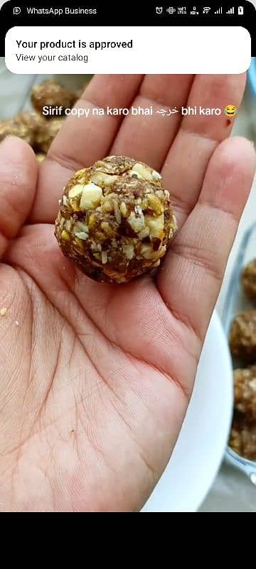 energy booster. seeds almonds ,dry fruits balls, 3