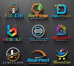 Design different kinds and types of logos