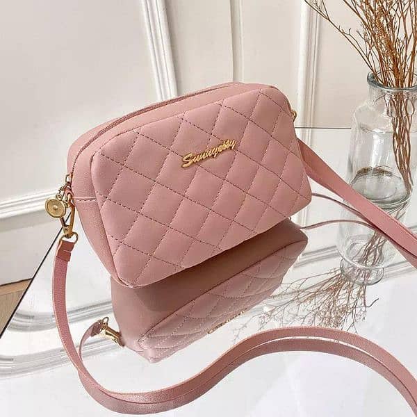 Girl's pu leather embroiderd shoulder bag. . 3