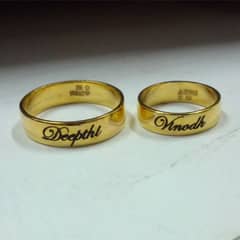 customized name ring (chala) 0