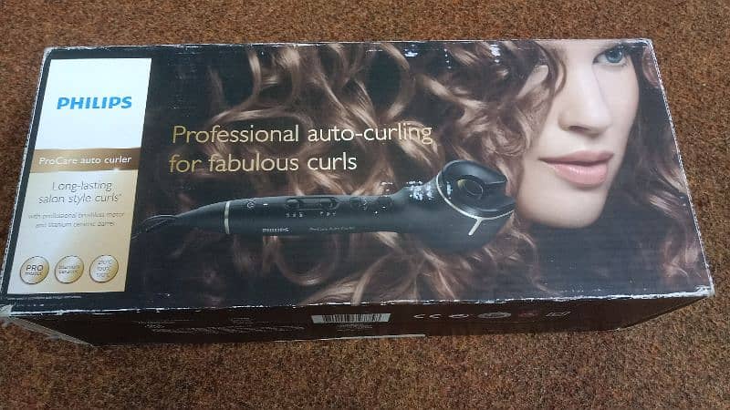 Phillips professional hair curler 0