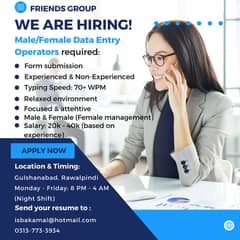 Data Entry Operator Required