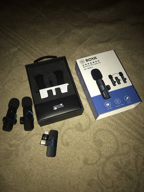 BOYA MW3 Wireless Microphone 03472042669 Whatsapp 3