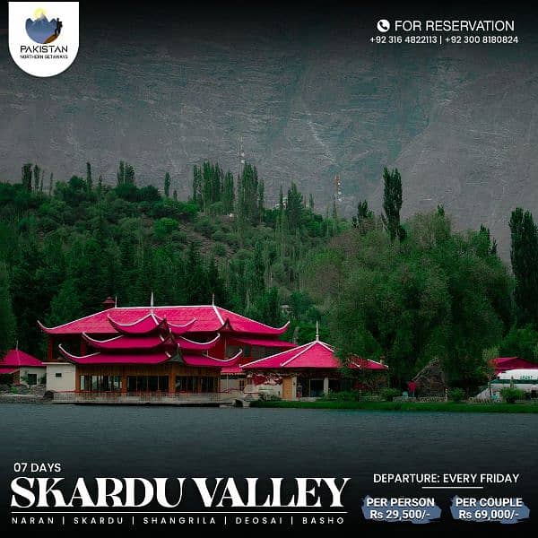 Weekly Group Trips For Hunza, Swat, Kashmir & Skardu 1