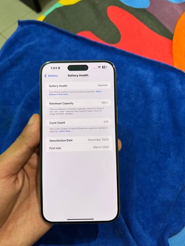 IPHONE 15 PRO MAX 512GB NON PTA 2