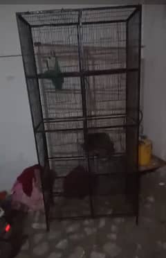 8 Portion Cage in Good Condition 0