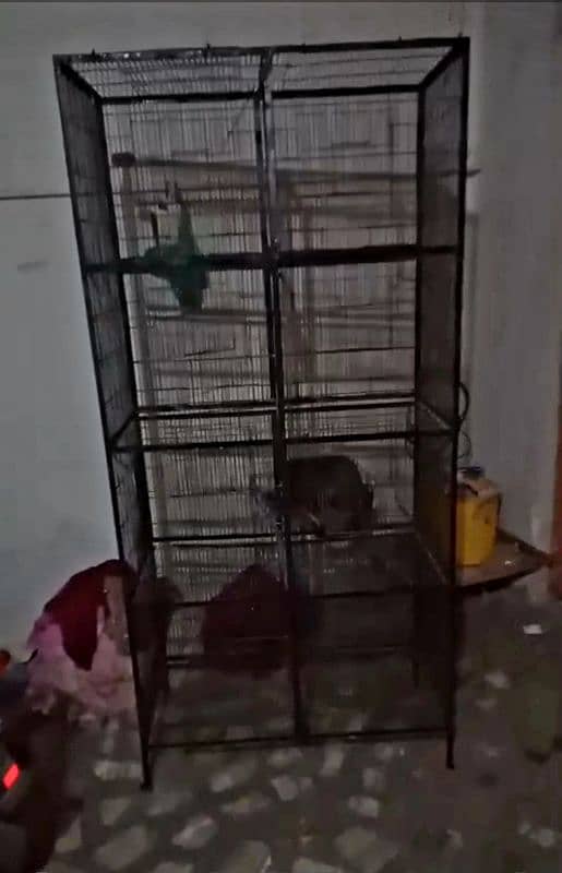 8 Portion Cage in Good Condition 4