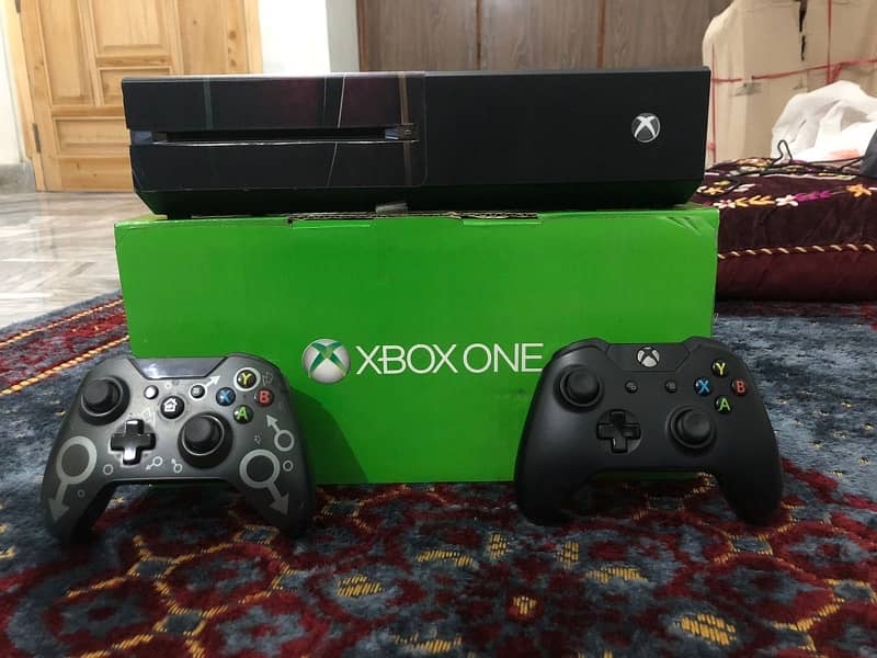 Xbox one for sale with games. 1