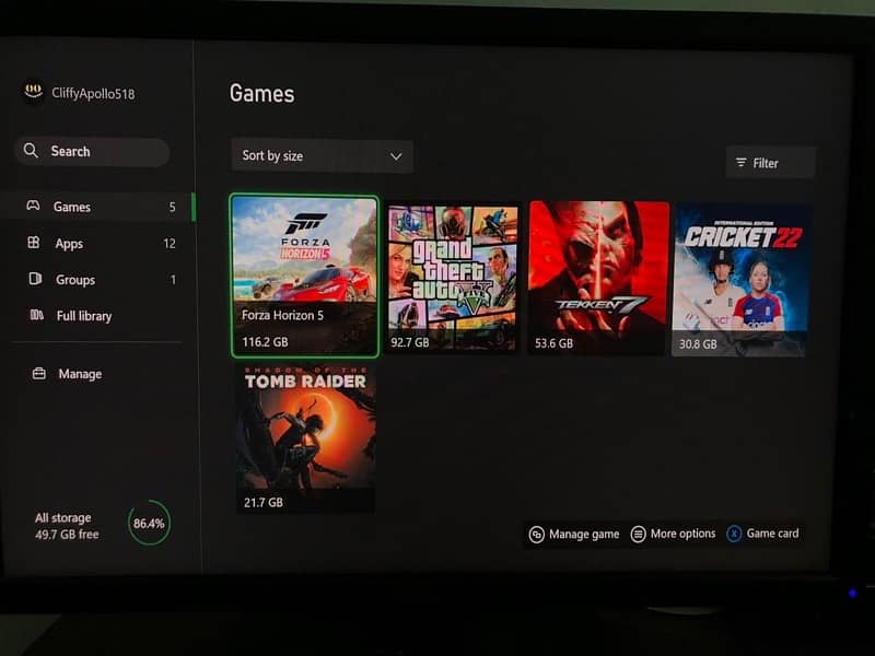 Xbox one for sale with games. 19