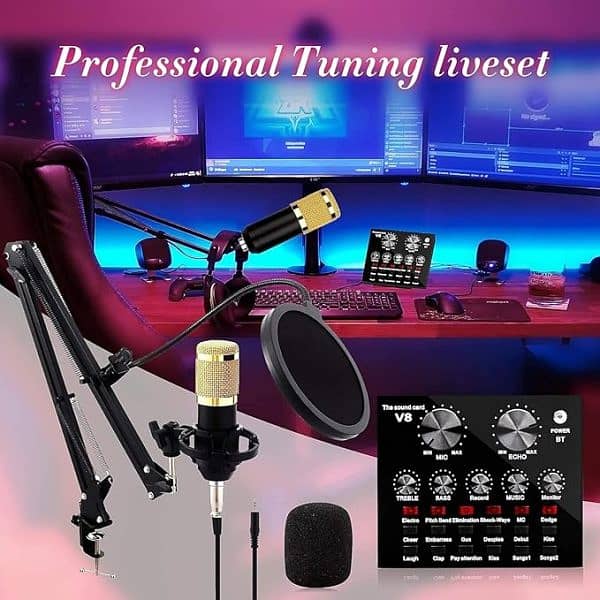 Podcast mic set cash on delivery all pakistan 1