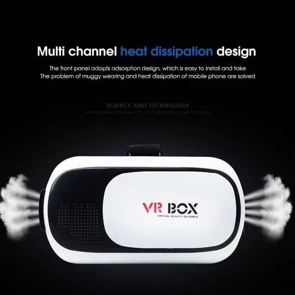 CODVr Box – 3d Virtual Reality Box Adjustable Head Strap 3d Vr Headset 3