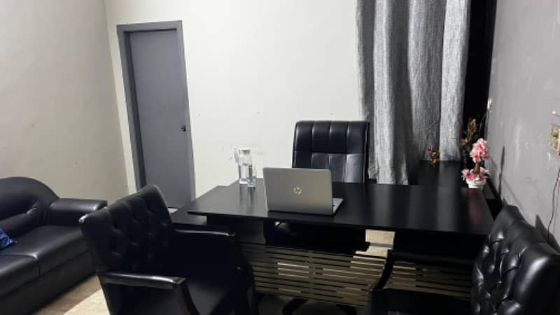 1500 Ft Furnished Office with all setup For Rent 1