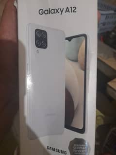 SAMSUNG GALAXY A12 4GB 64GB WITH BOX PERFACT WORKING