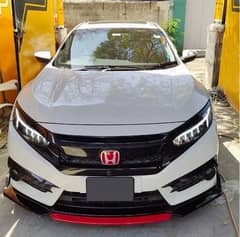 Original Premium Quality Honda Civic 2017-2022 Front Bumper Splliter