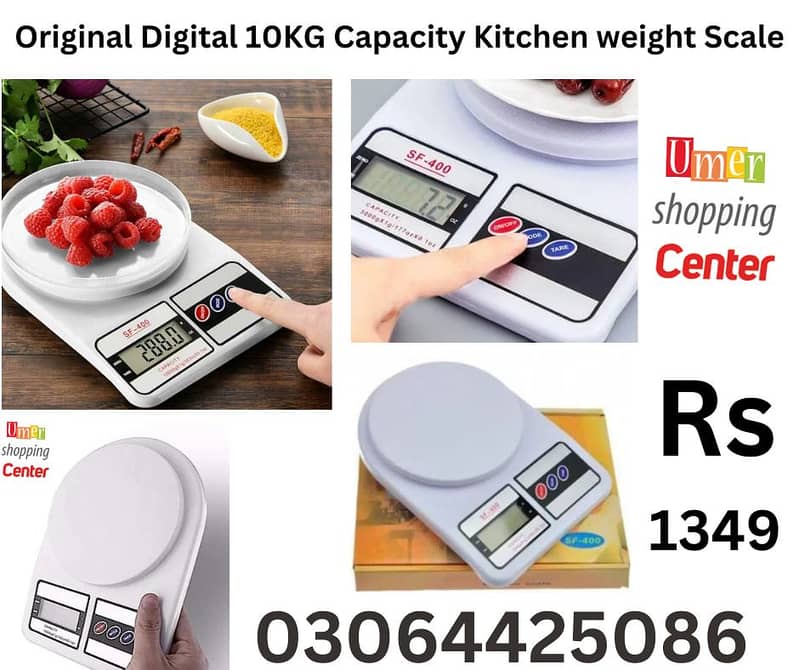 Digital Weight Machine For Kitchen use Upto 10 Kg Result 0