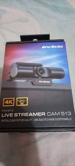 AVerMedia PW513 Live Streamer CAM - 4K Ultra HD Webcam with Microphone