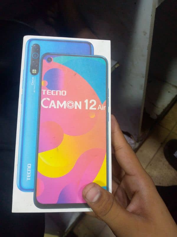 tecno cammon 12 air 4/64 box (03151136669) 3