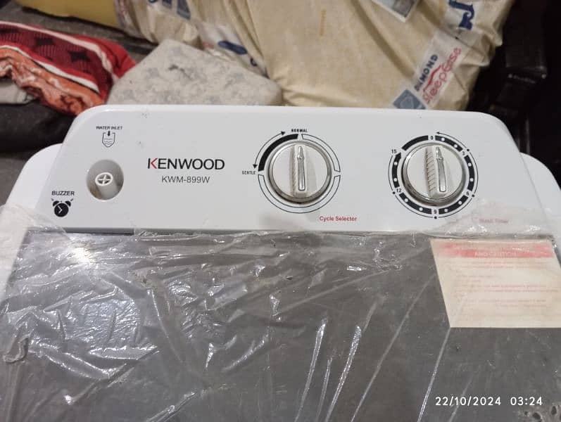 kenwood  Hydrowash washing machine 2