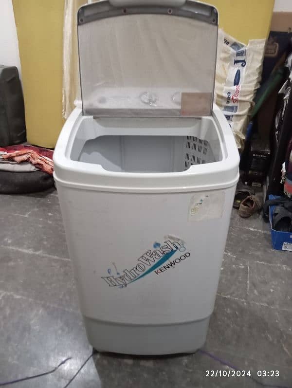 kenwood  Hydrowash washing machine 8