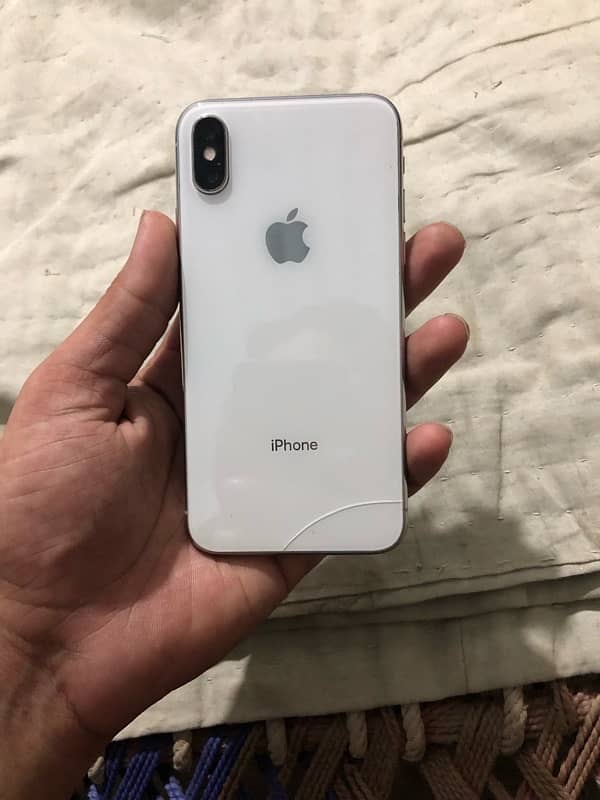 IPhone X 256gb pta approved  03252830124 1