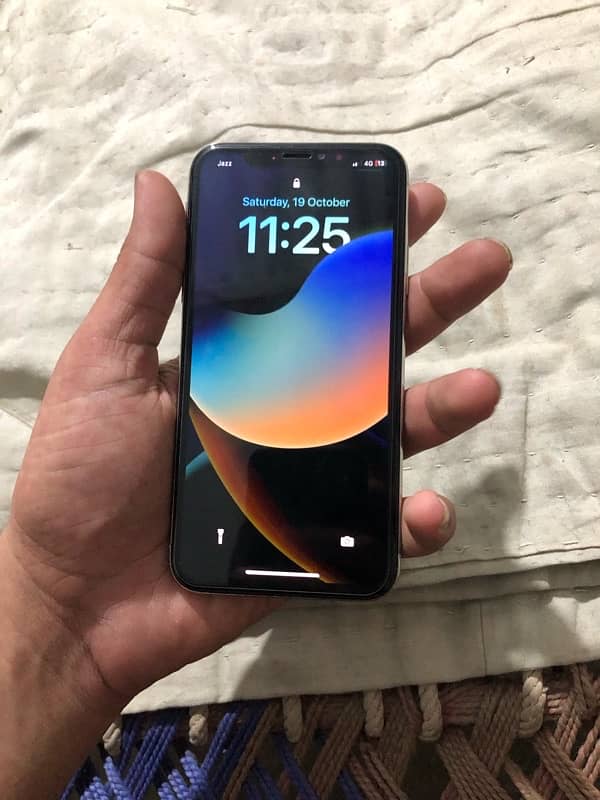 IPhone X 256gb pta approved  03252830124 2