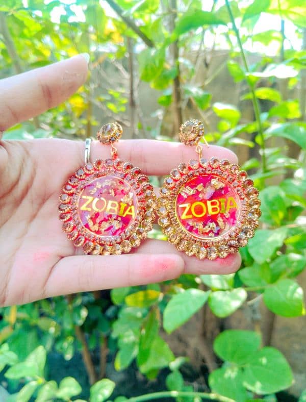 Costomize name earing 0