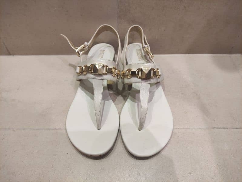 Mkor - Women's/female semi formal/casual white sandals/shoes (branded) 0