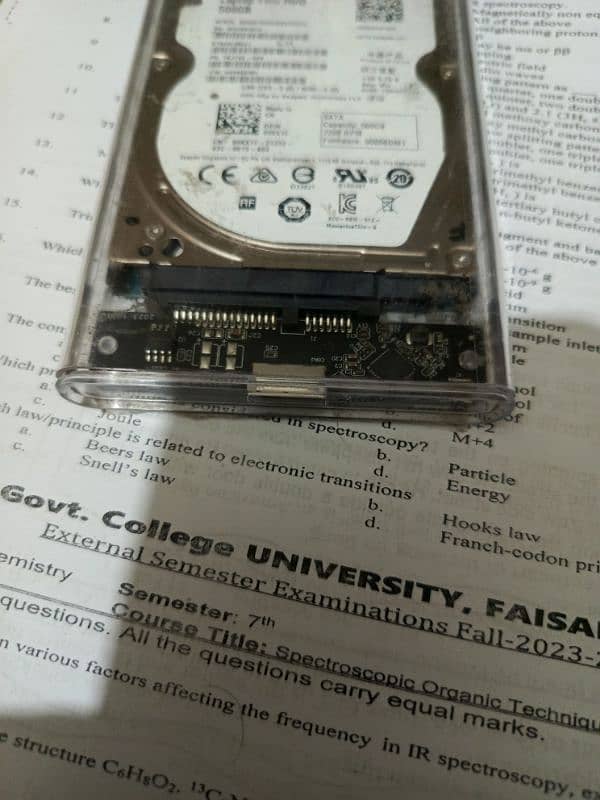 hdd transparent enclosure 1