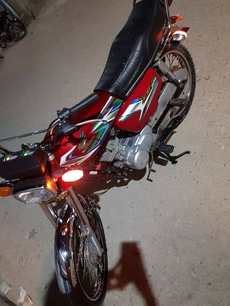 honda Cg 125cc 2023 05 month karachi number 3