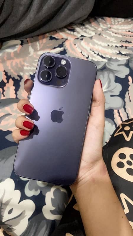 iphone 14 Pro max deep purple 0