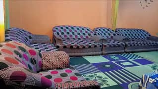 9 seater sofa set 1 years used