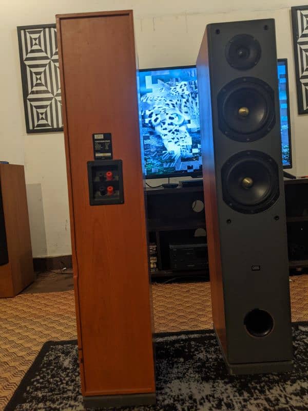 Tower speakers. 3