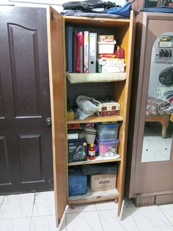 Wooden Almari Cupboard 0