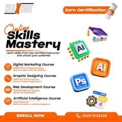 Master , Graphic Design, AI, and Web Development - Enroll Now!