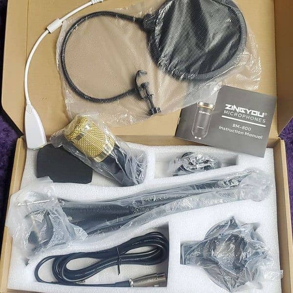 BM-800 ORIGINAL CONDENSER MICROPHONE COMPLETE KIT 1