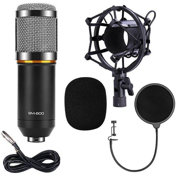 BM-800 ORIGINAL CONDENSER MICROPHONE COMPLETE KIT 2